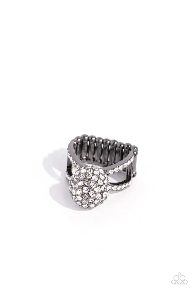 Paparazzi Jewelry Rings Paparazzi Ring Polished Pageant Black Paparazzi Jewelry Rings Paparazzi Ring Polished Pageant Black