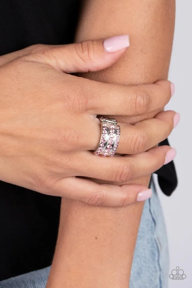 Paparazzi Jewelry Rings Paparazzi Ring Privileged Poise Pink