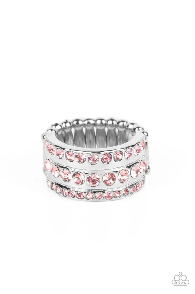Paparazzi Jewelry Rings Paparazzi Ring Privileged Poise Pink Paparazzi Jewelry Rings Paparazzi Ring Privileged Poise Pink