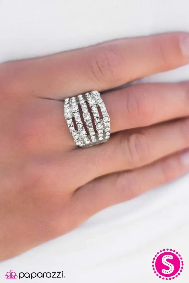 Paparazzi Jewelry Rings Paparazzi Ring Sparkle Like You Mean It White