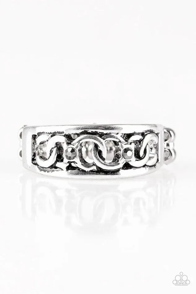 Paparazzi Jewelry Rings Paparazzi Ring Street Cred Silver
