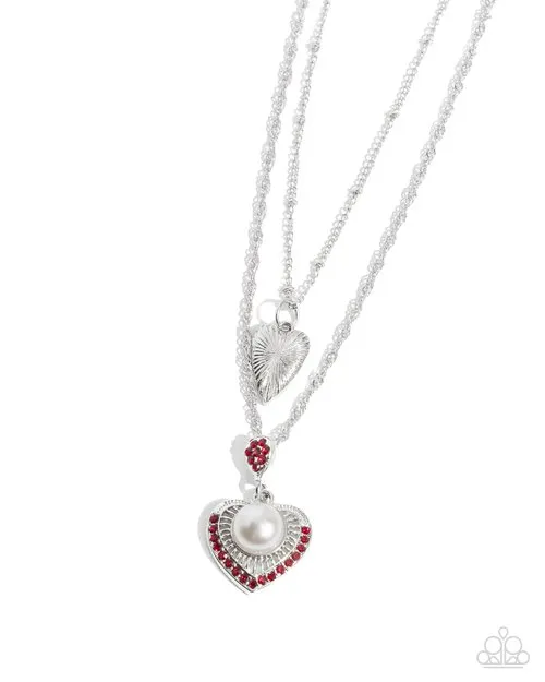 Paparazzi Necklace Abstract Affection Red Paparazzi Jewelry Necklaces Paparazzi Necklace Abstract Affection Red Paparazzi Jewelry Necklaces