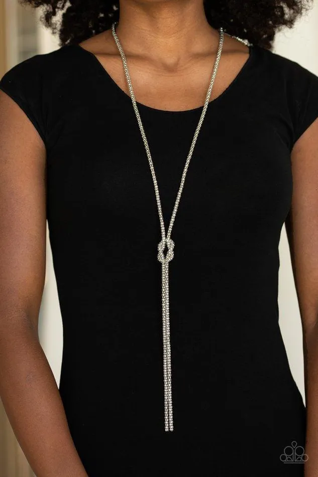 Paparazzi Necklace Born Ready Silver Paparazzi Jewelry Necklaces