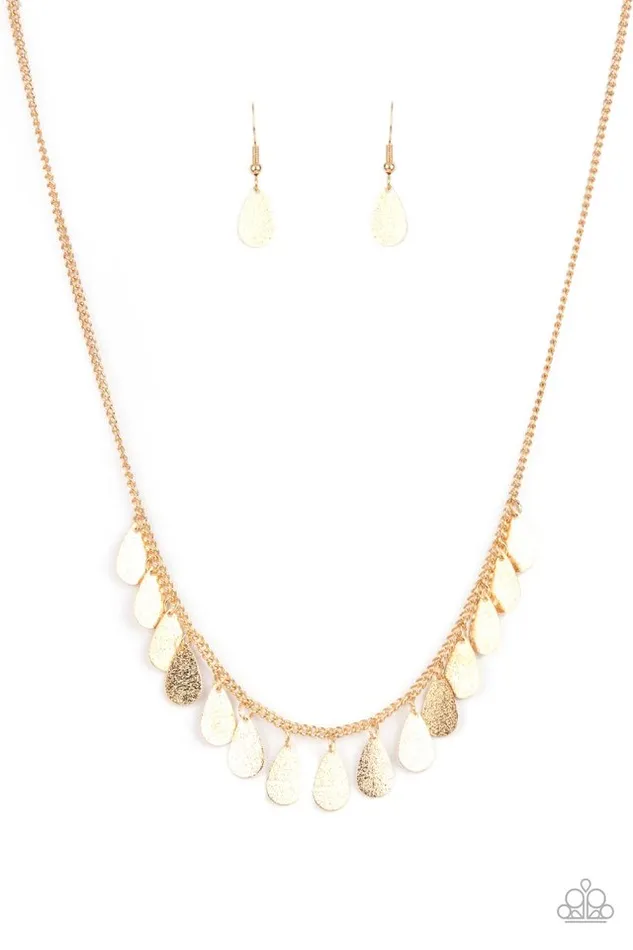 Paparazzi Necklace Eastern CHIME Zone Gold Paparazzi Jewelry Necklaces Paparazzi Necklace Eastern CHIME Zone Gold Paparazzi Jewelry Necklaces