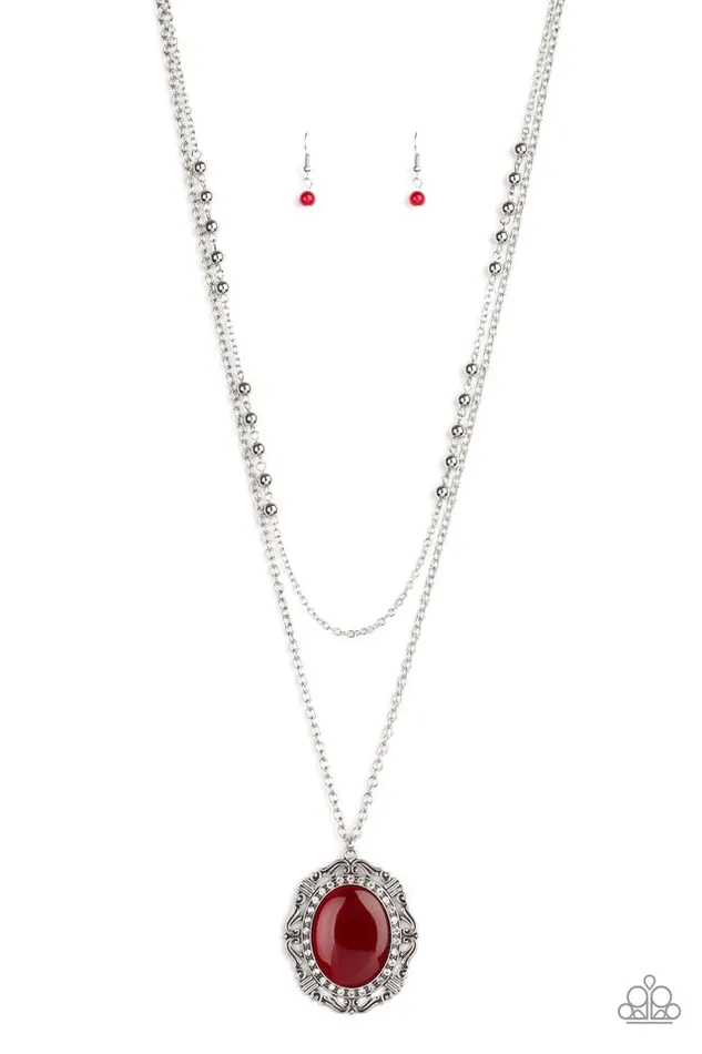 Paparazzi Necklace Endlessly Enchanted Red Paparazzi Jewelry Necklaces Paparazzi Necklace Endlessly Enchanted Red Paparazzi Jewelry Necklaces