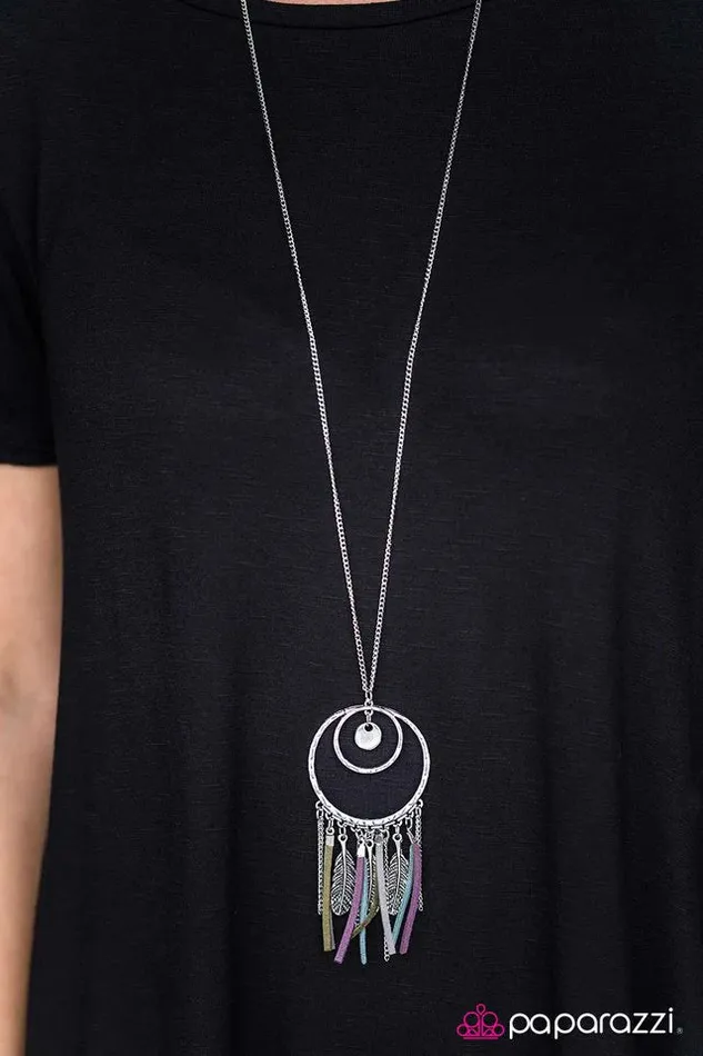 Paparazzi Necklace Fearless Dreamer Multi Paparazzi Jewelry Necklaces