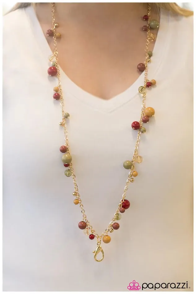 Paparazzi Necklace Get Down To Business Multi Paparazzi Jewelry Necklaces
