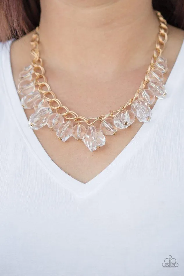 Paparazzi Necklace Gorgeously Gobetrotter Gold Paparazzi Jewelry Necklaces