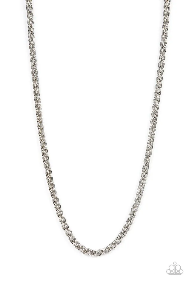 Paparazzi Necklace Metro Monopoly Silver Paparazzi Jewelry Necklaces