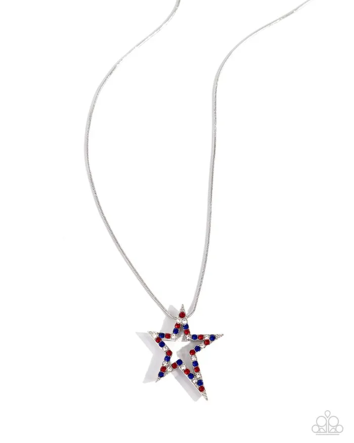 Paparazzi Necklace Patriotic Passion Multi Paparazzi Jewelry Necklaces Paparazzi Necklace Patriotic Passion Multi Paparazzi Jewelry Necklaces