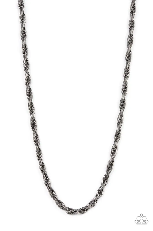 Paparazzi Necklace Pit Stop Black Paparazzi Jewelry Necklaces Paparazzi Necklace Pit Stop Black Paparazzi Jewelry Necklaces