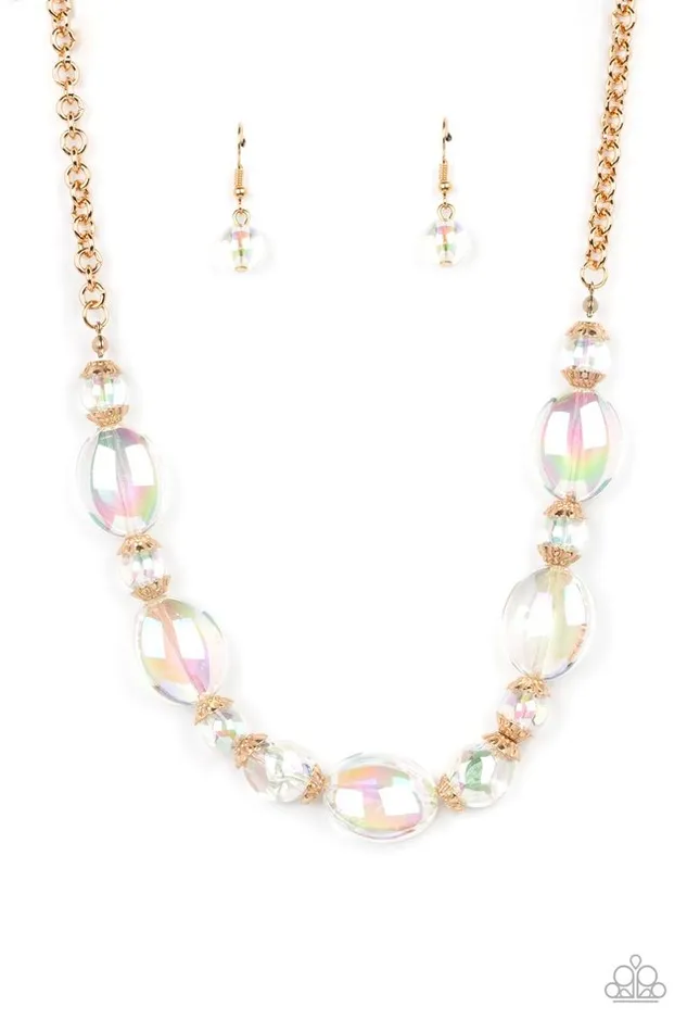 Paparazzi Necklace Prismatic Magic Gold Paparazzi Jewelry Necklaces Paparazzi Necklace Prismatic Magic Gold Paparazzi Jewelry Necklaces