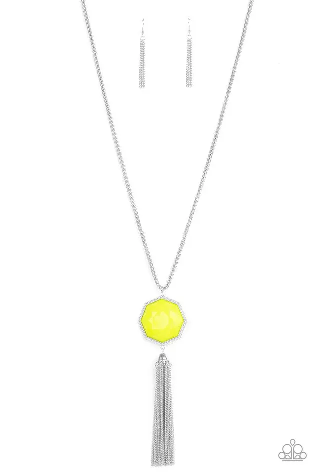 Paparazzi Necklace Prismatically Polygon Yellow Paparazzi Jewelry Necklaces Paparazzi Necklace Prismatically Polygon Yellow Paparazzi Jewelry Necklaces