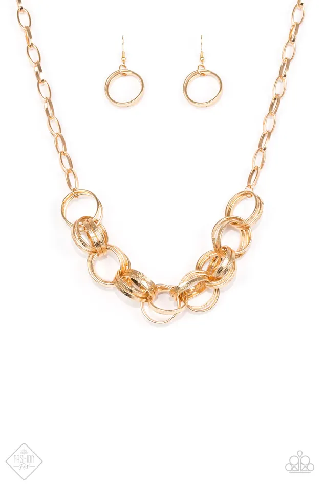 Paparazzi Necklace Statement Made Gold Paparazzi Jewelry Necklaces