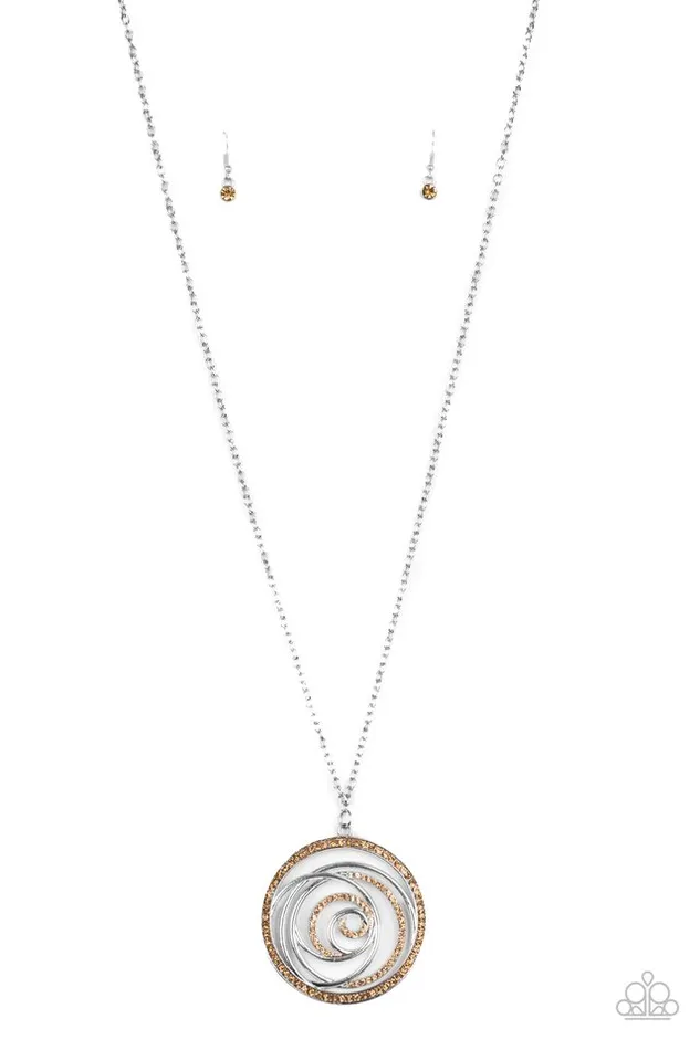 Paparazzi Necklace Subliminal Sparkle Brown Paparazzi Jewelry Necklaces Paparazzi Necklace Subliminal Sparkle Brown Paparazzi Jewelry Necklaces