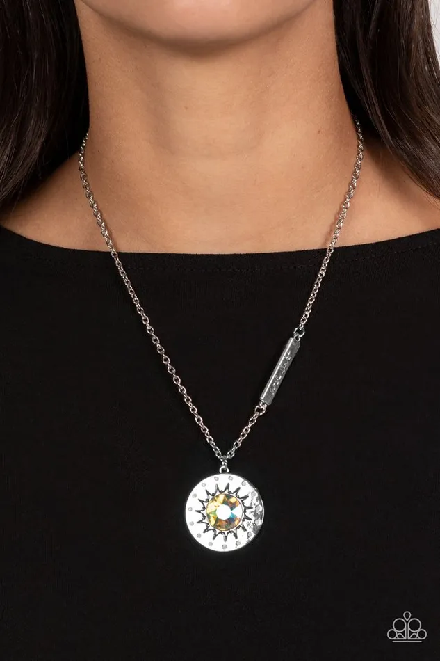 Paparazzi Necklace Sundial Dance Multi Paparazzi Jewelry Necklaces