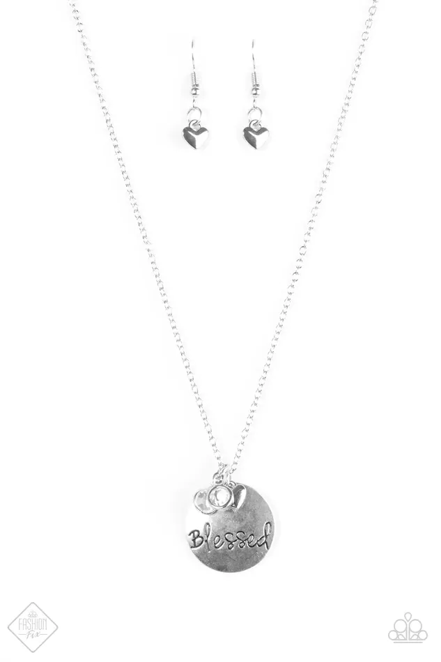 Paparazzi Necklace What A Blessing Silver Paparazzi Jewelry Necklaces