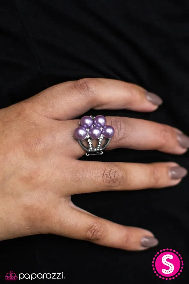 Paparazzi Ring Can You Keep A SEAcret Purple Paparazzi Jewelry Rings