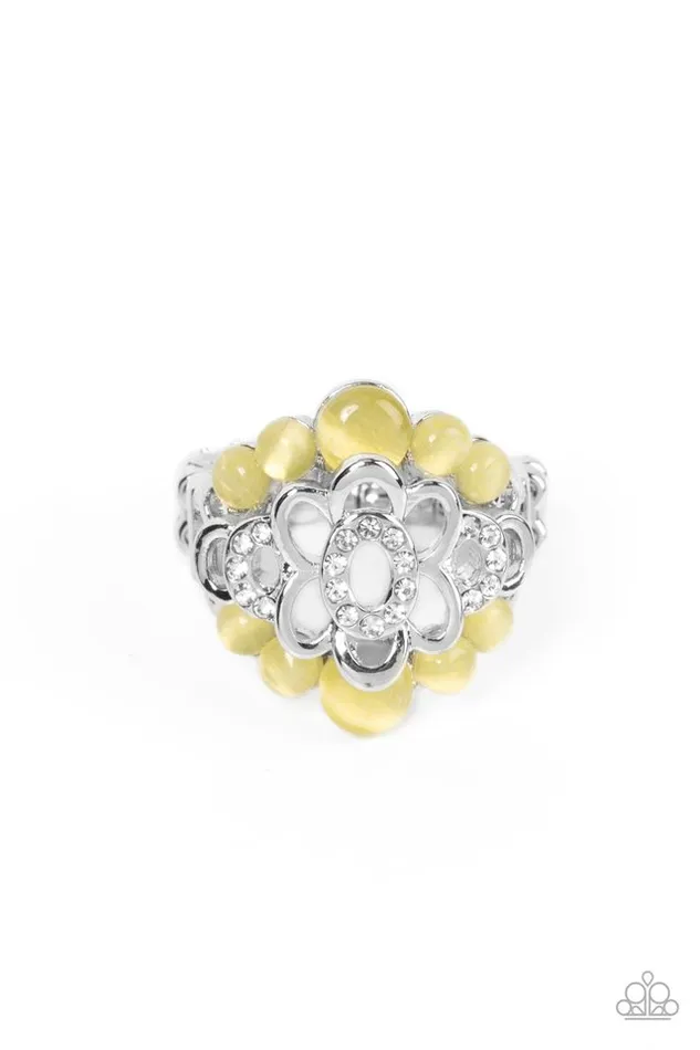Paparazzi Ring Eden Equinox Yellow Paparazzi Jewelry Rings Paparazzi Ring Eden Equinox Yellow Paparazzi Jewelry Rings