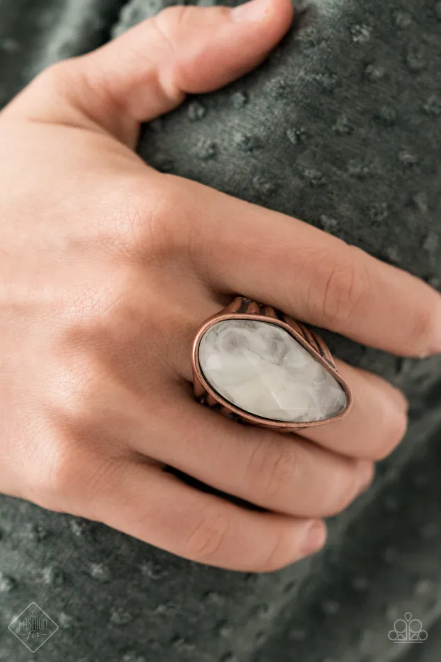 Paparazzi Ring Fashion Fix Jan 2021 Magically Mystified Copper Paparazzi Jewelry Rings