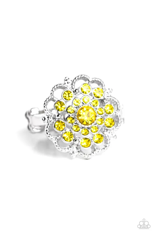 Paparazzi Ring Love ROSE Yellow Paparazzi Jewelry Rings Paparazzi Ring Love ROSE Yellow Paparazzi Jewelry Rings
