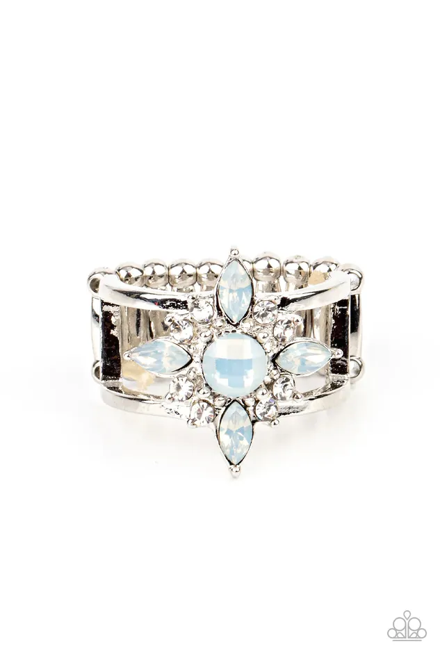 Paparazzi Ring Opal Orchards White Paparazzi Jewelry Rings