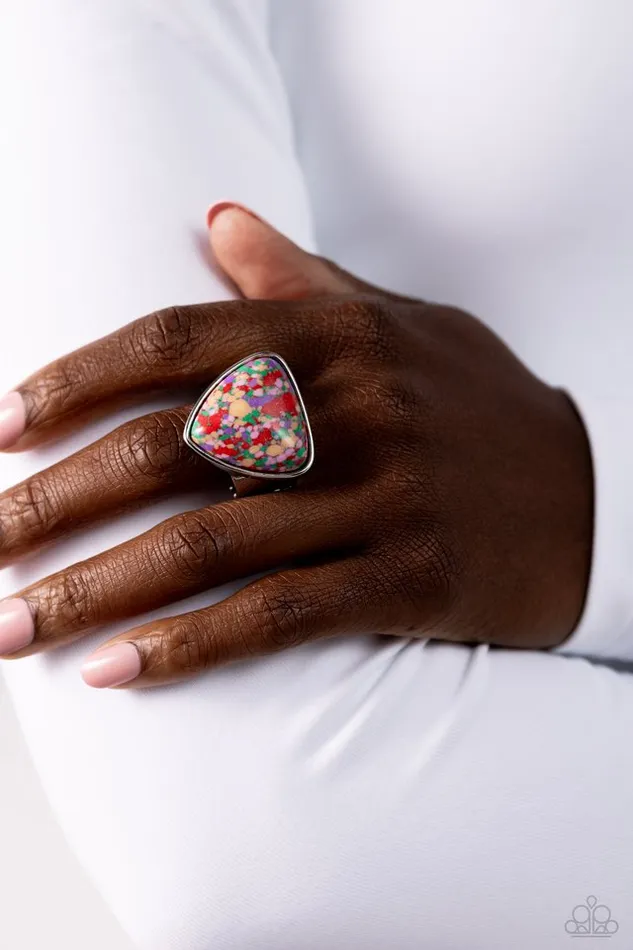 Paparazzi Ring Patterned Paladin Purple Paparazzi Jewelry Rings