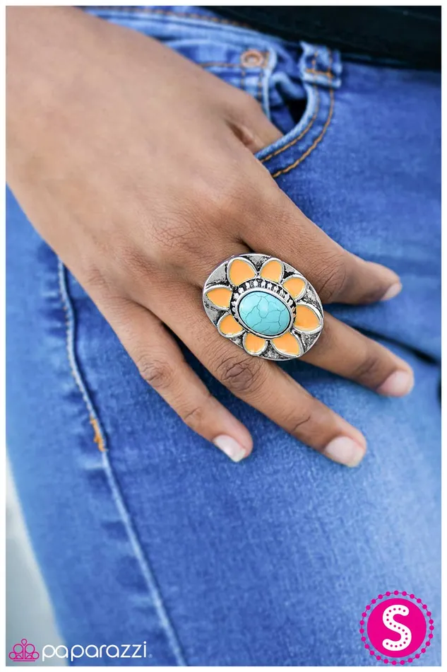 Paparazzi Ring Sunny Girl Yellow Paparazzi Jewelry Rings