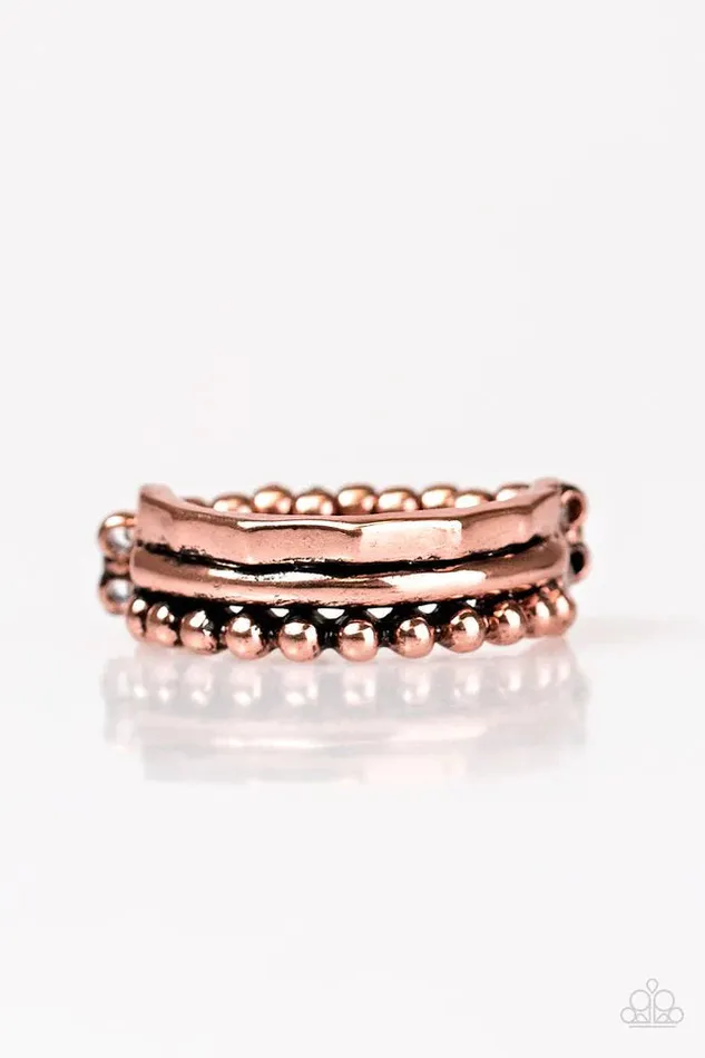 Paparazzi Ring Tools Of The Trade Copper Paparazzi Jewelry Rings