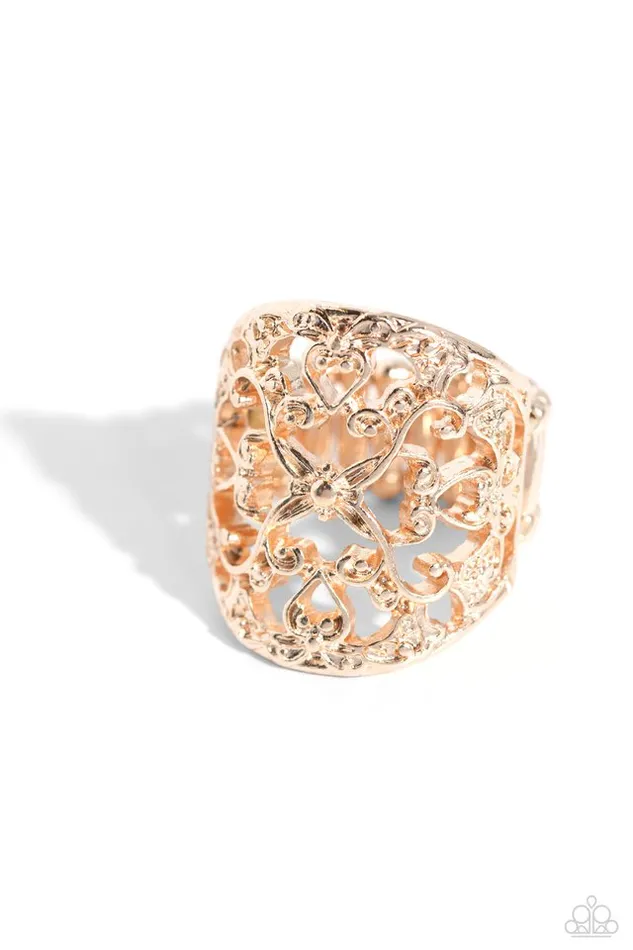 Paparazzi Ring Transfixed Treasure Rose Gold Paparazzi Jewelry Rings Paparazzi Ring Transfixed Treasure Rose Gold Paparazzi Jewelry Rings
