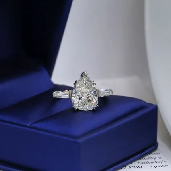 Rings Diamond Source NYC Platinum Engagement Diamond Ring featured with 559ct TCW ENG75003