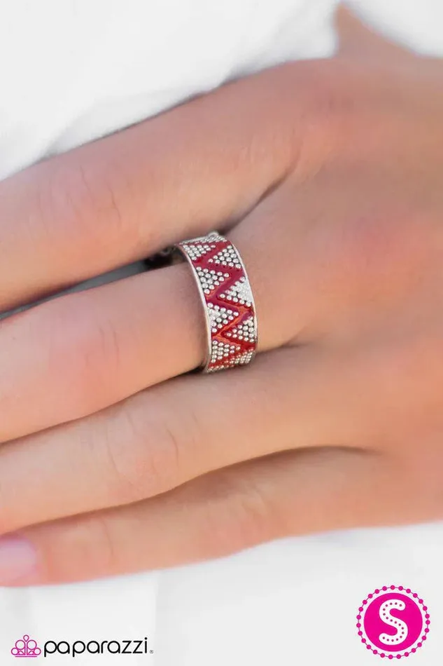 Rings Paparazzi Jewelry Paparazzi Ring Aftershocks Red