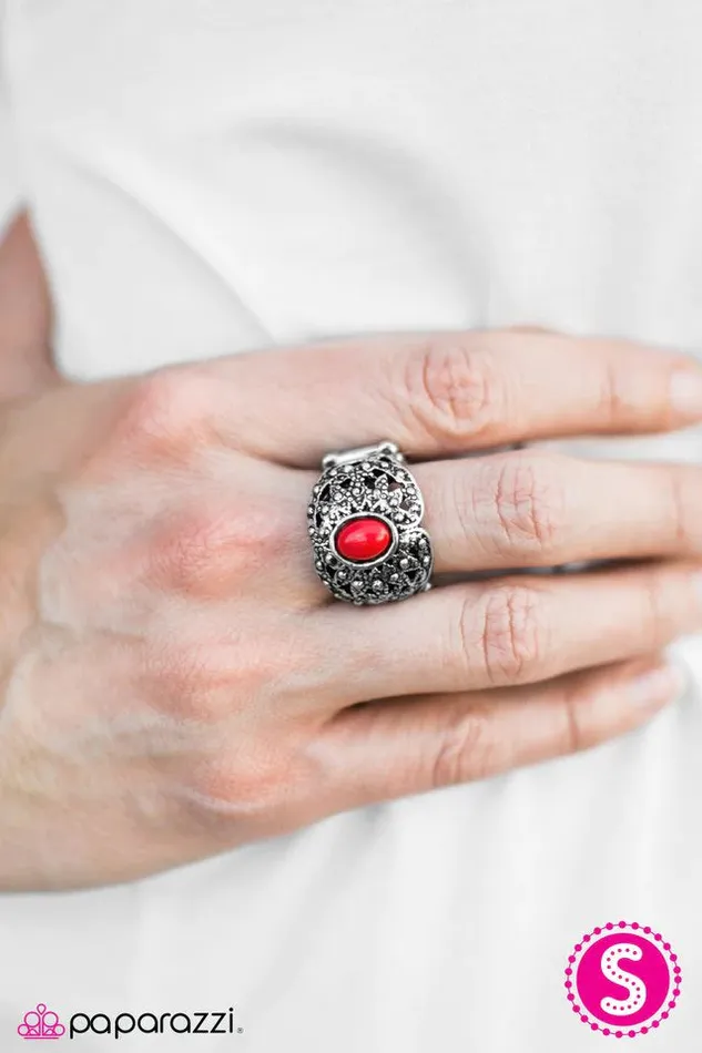 Rings Paparazzi Jewelry Paparazzi Ring Color Burst Red