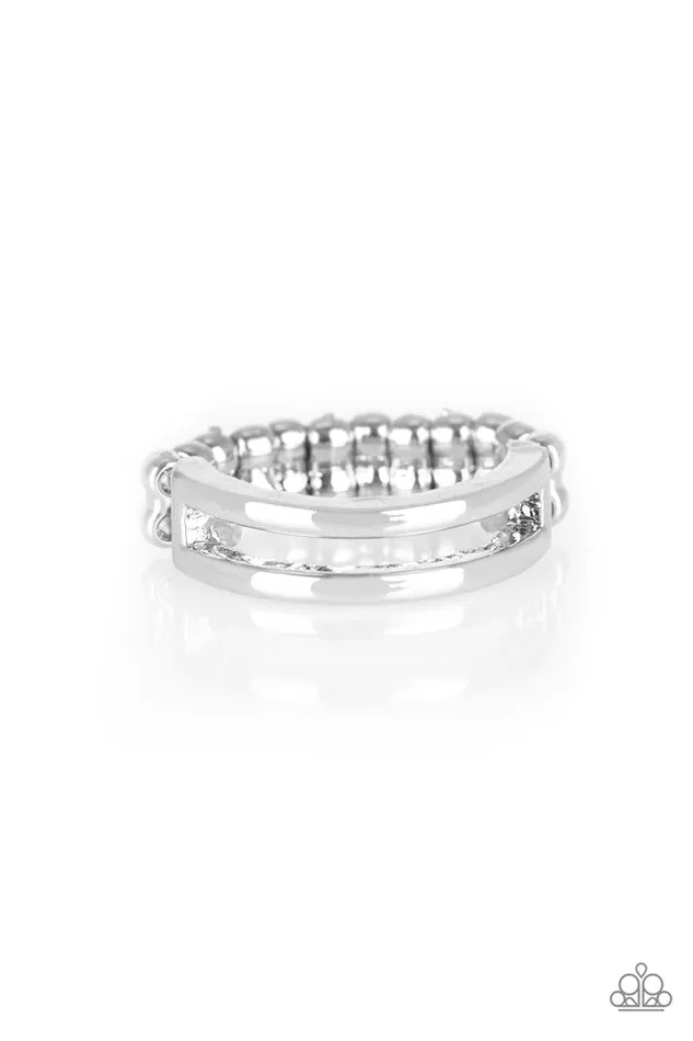 Rings Paparazzi Jewelry Paparazzi Ring I Need Space Silver Rings Paparazzi Jewelry Paparazzi Ring I Need Space Silver