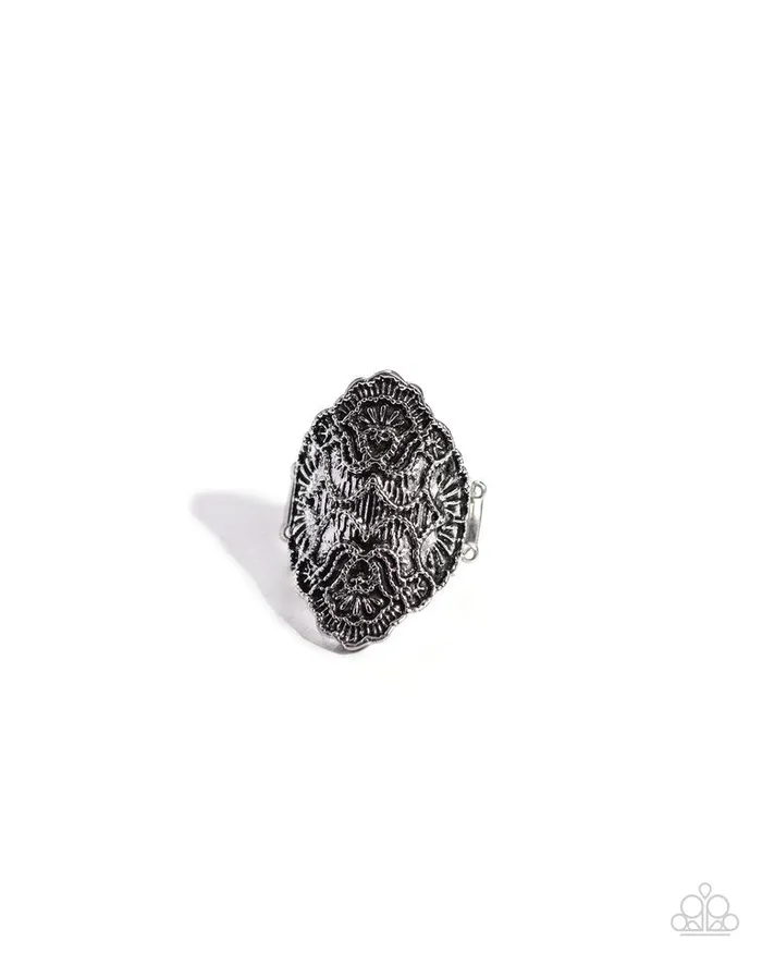 Rings Paparazzi Jewelry Paparazzi Ring Opulent Opera Silver Rings Paparazzi Jewelry Paparazzi Ring Opulent Opera Silver