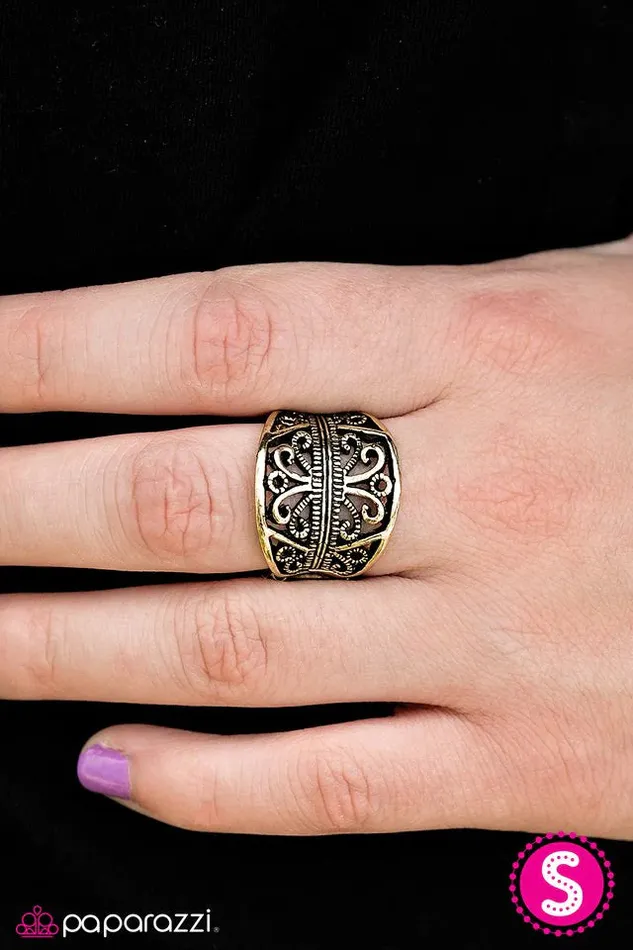 Rings Paparazzi Jewelry Paparazzi Ring Royally Royal Brass