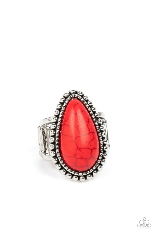 Rings Paparazzi Jewelry Paparazzi Ring Urban Elements Red Rings Paparazzi Jewelry Paparazzi Ring Urban Elements Red