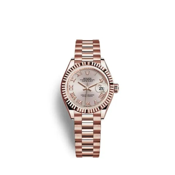Rolex Bracelets Rolex Lady Datejust 28mm Ref 2791750011 Sundust Dial 18K Rose Gold President Bracelet Womens Watch Rolex Bracelets Rolex Lady Datejust 28mm Ref 2791750011 Sundust Dial 18K Rose Gold President Bracelet Womens Watch