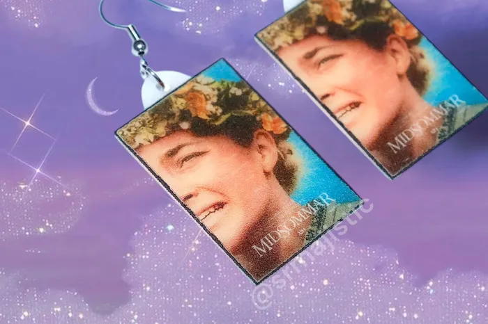 Sam Makes Things Earrings READY TO SHIP Midsommar Movie Poster Handmade Earrings