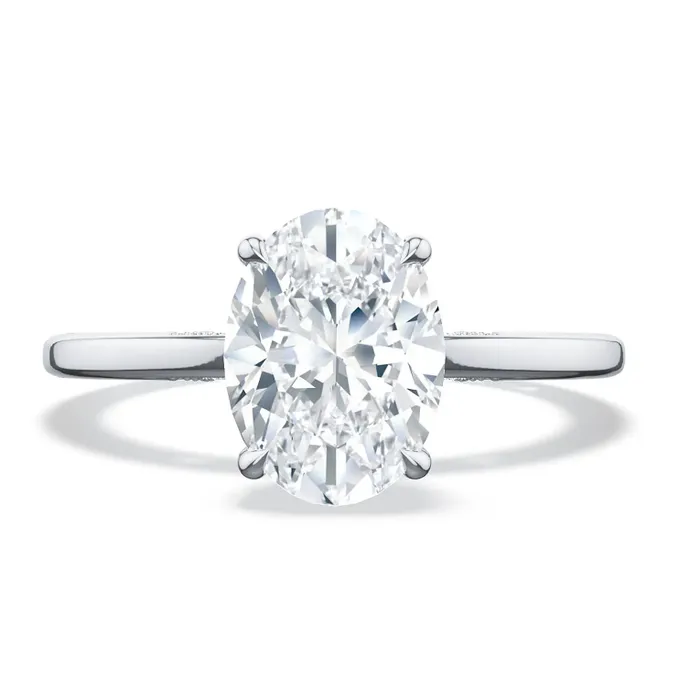 Tacori Rings Tacori 18K White Gold Semi Mount Diamond Ring
