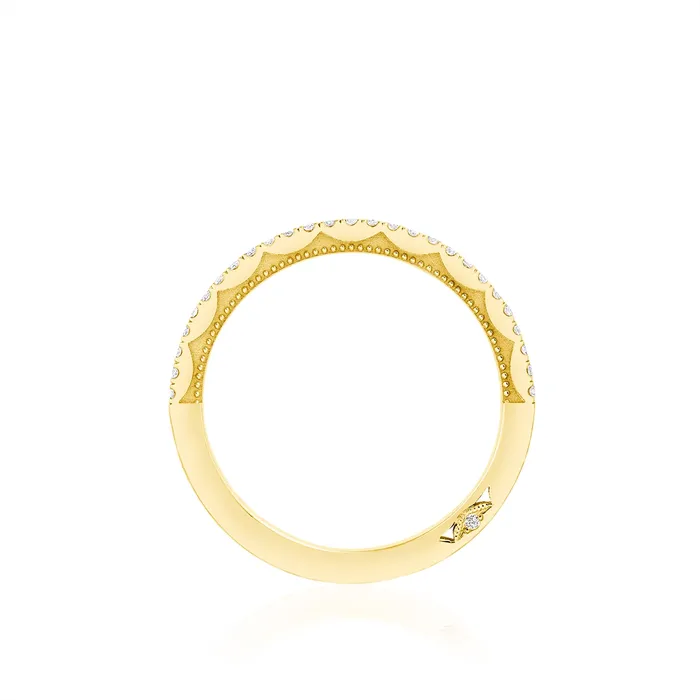 Tacori Tacori Crescent Crown 18K Yellow Gold Diamond Ring Rings