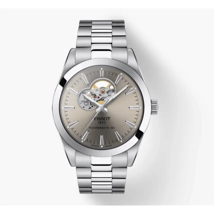 Tissot Rings Tissot Gentleman Powermatic 80 Open Heart 40mm