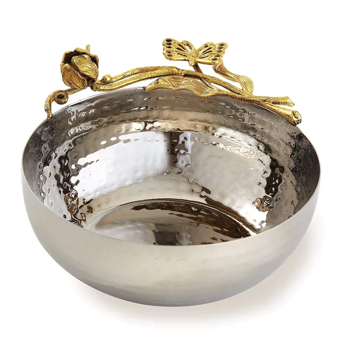 Bracelets Leeber Leeber Butterfly Salad Bowl Stainless Steel