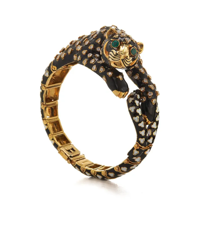 Bracelets Leopard Bracelet David Webb Workshop