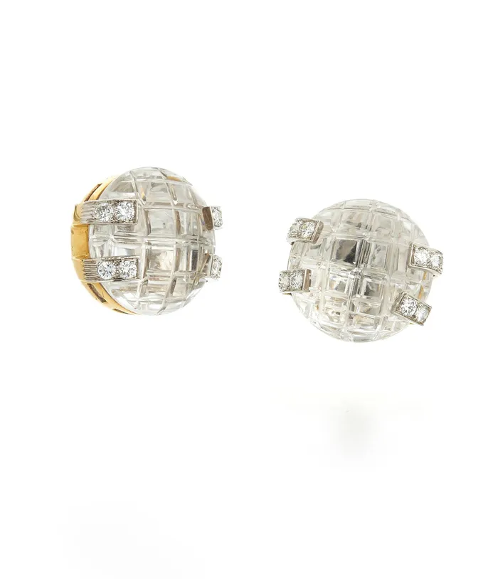 Button Earrings David Webb Workshop Earrings