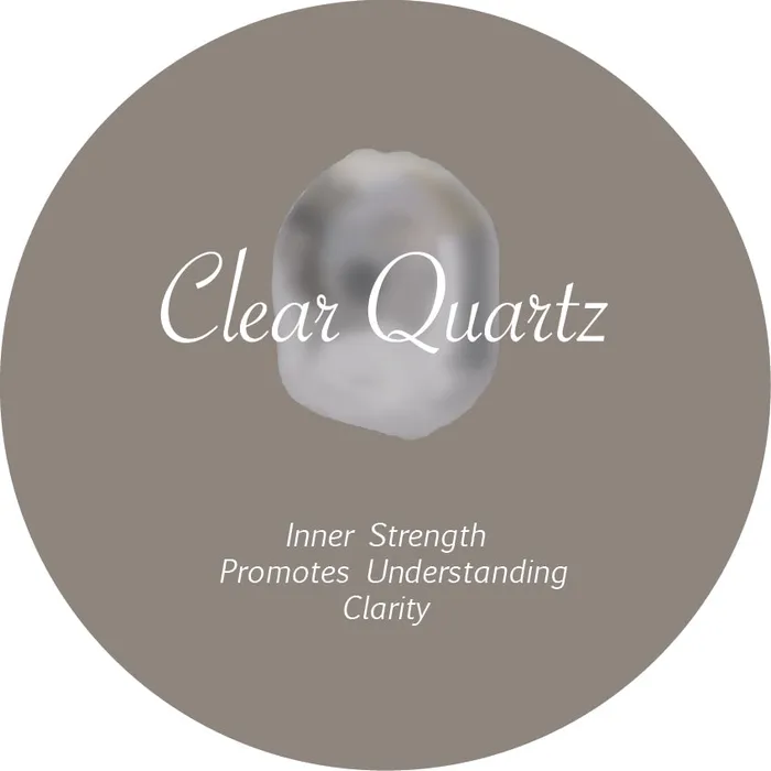 Clear Quartz Crystal Fidget Ring MyCONQUERing Rings