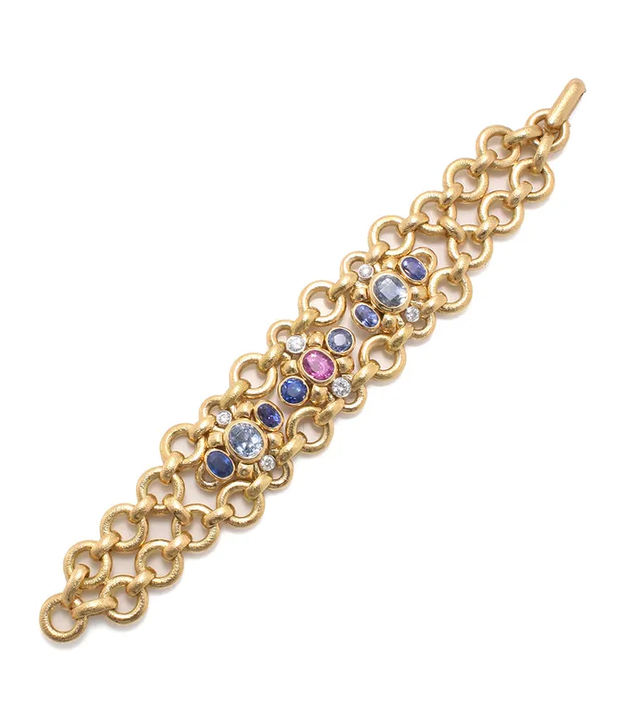 David Webb Bracelets Flora Bracelet