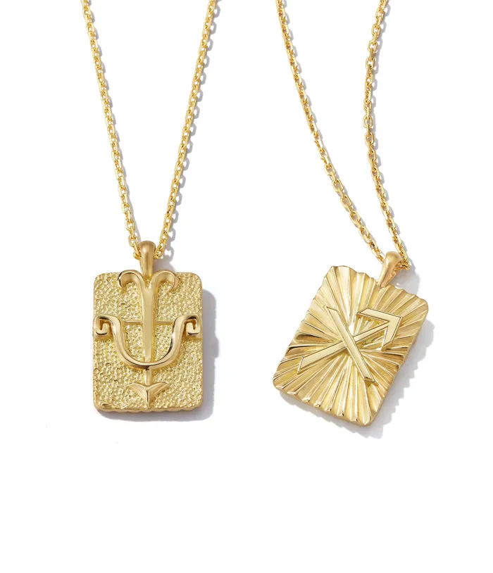 David Webb Workshop Necklaces Sagittarius Zodiac Pendant Necklace