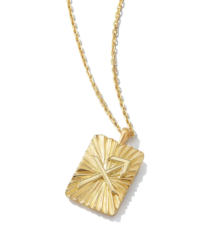 David Webb Workshop Necklaces Sagittarius Zodiac Pendant Necklace
