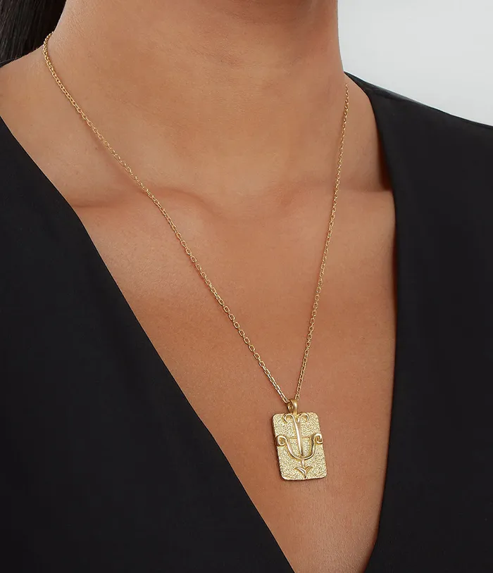 David Webb Workshop Necklaces Sagittarius Zodiac Pendant Necklace